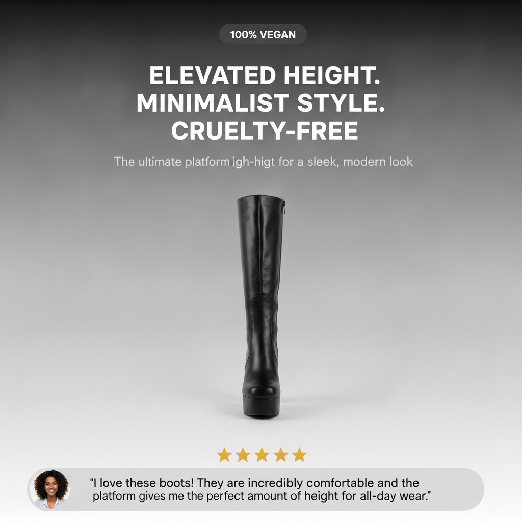 Whatta Showdown Platform Knee High Boots